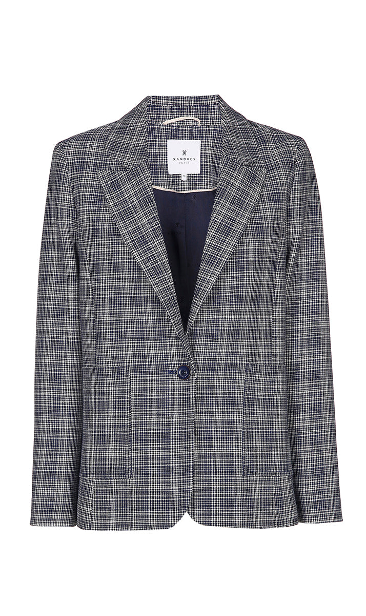 Bouchra - Blazer - Blue Ribbo - W