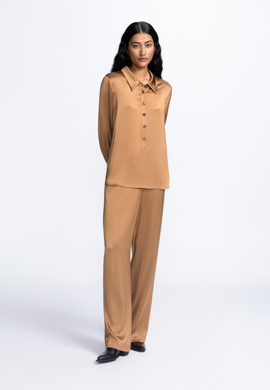 Phocas - Pantalon - Camel - #14213-01-3650