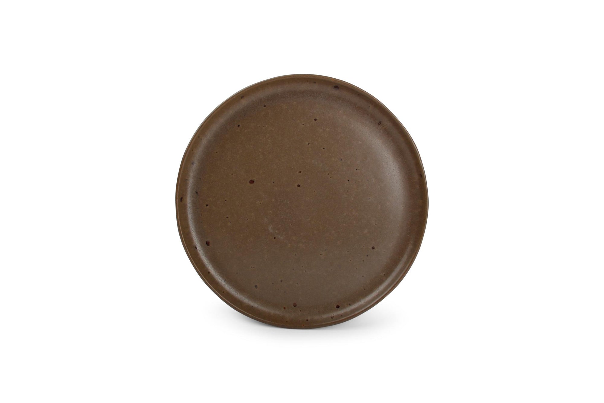 ONA - Assiette Plate 22cm Brun Forma 1 Set - 4 Pièces