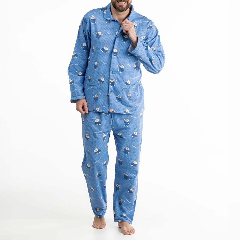 Pyjama Long - Homme - Vista Blue