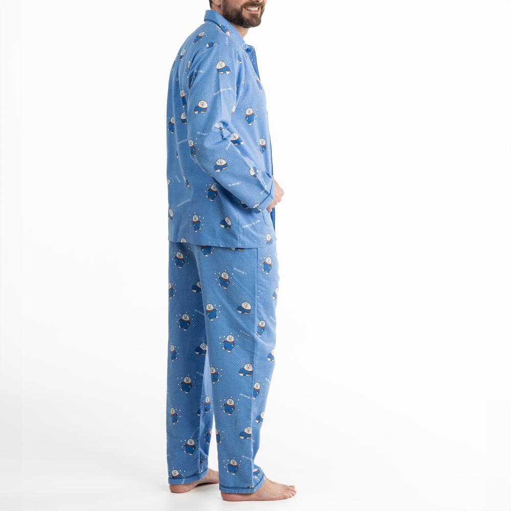 Pyjama Long - Homme - Vista Blue