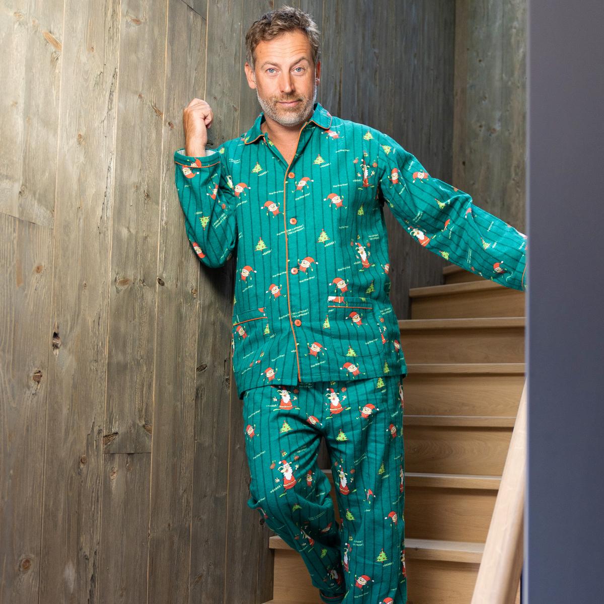 Pyjama Long - Homme - Vert Sapin