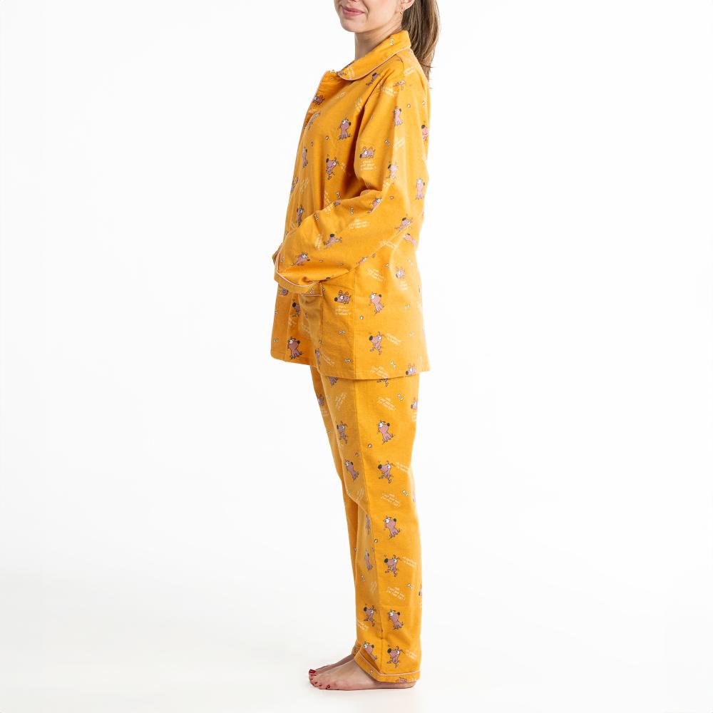 Pyjama Long - Femme - Mangue