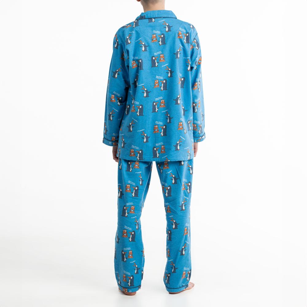 Pyjama Long - Kid Mixte - Bleu