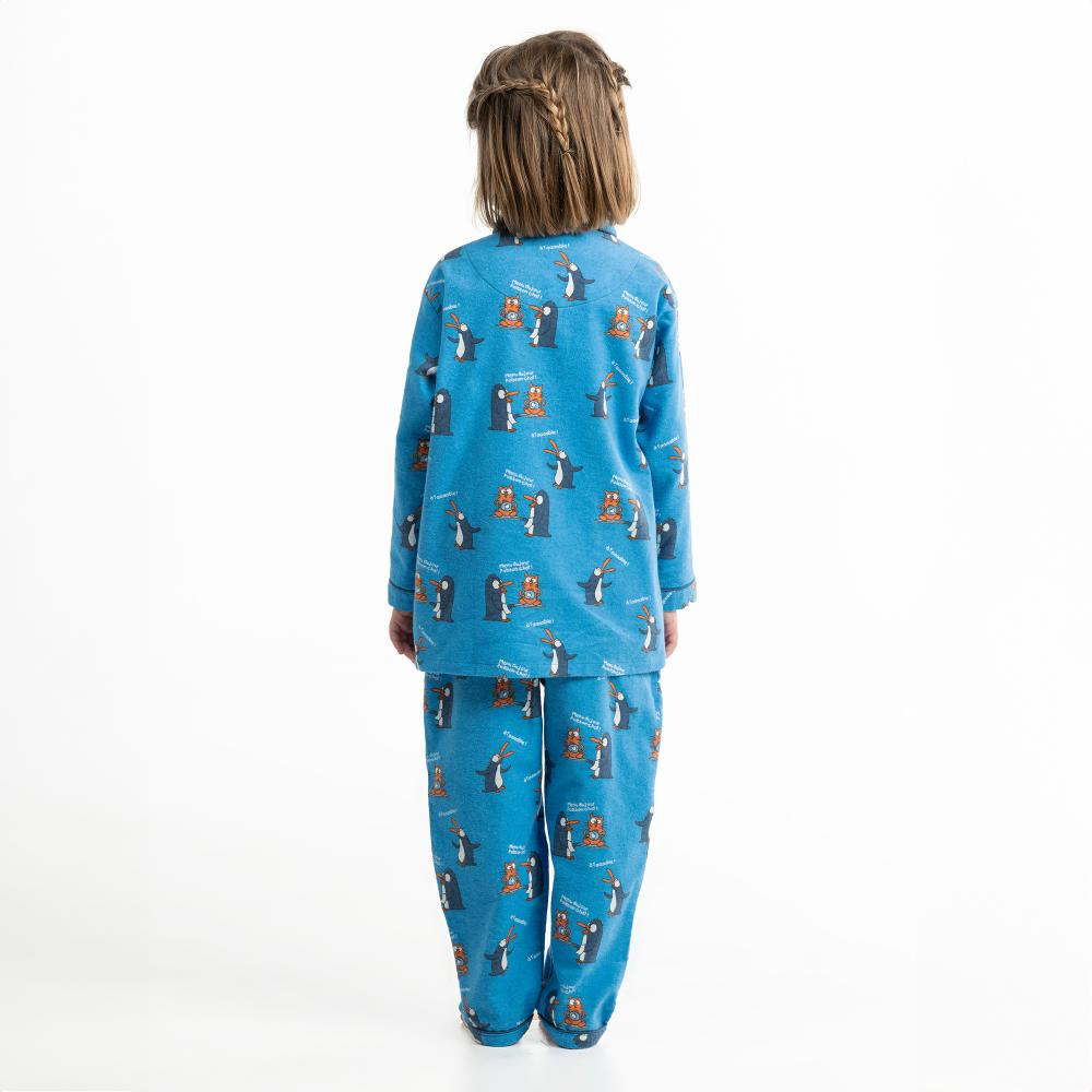 Pyjama Long - Kid Mixte - Bleu