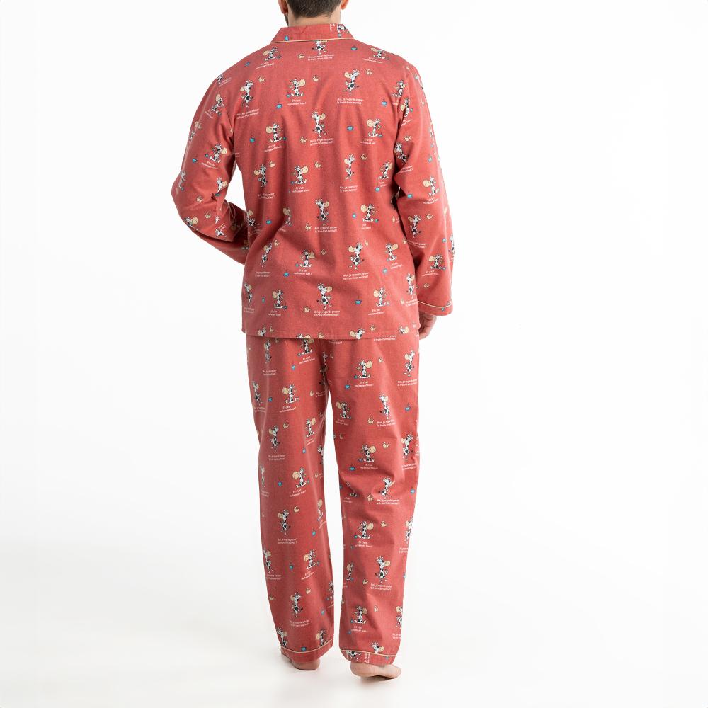 Pyjama Long - Homme - Terracotta