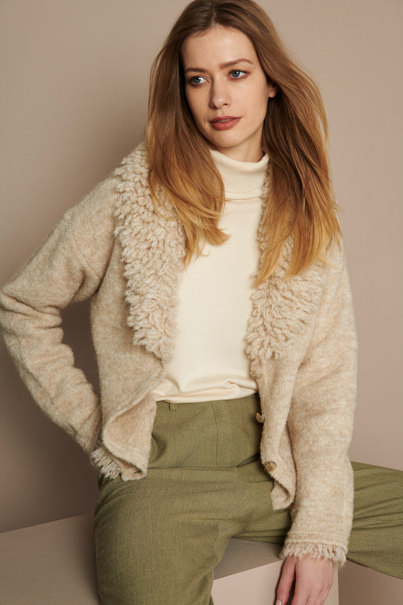 Cardigan - Beige - CA78/BEI