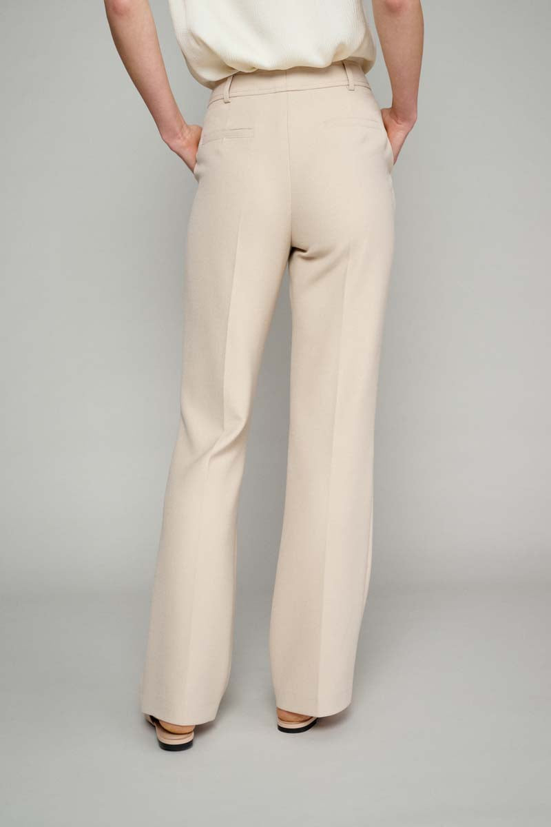 Comfortabele Beige Broek - Beige