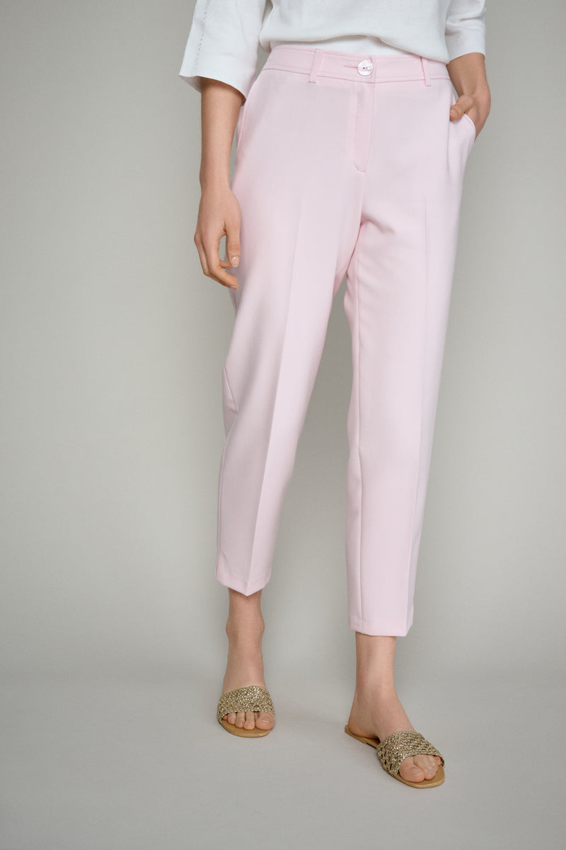 Pantalon 7/8 En Lilas - Rose