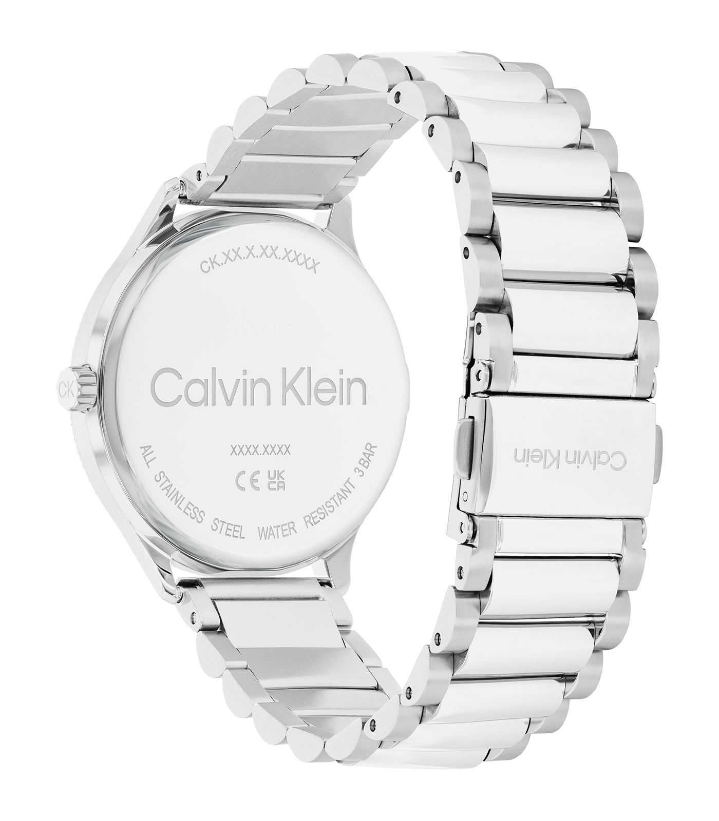 Calvin Klein - Timeless - Unisexe - Bracelet Acier-Boitier Acier-Cadran Argenté