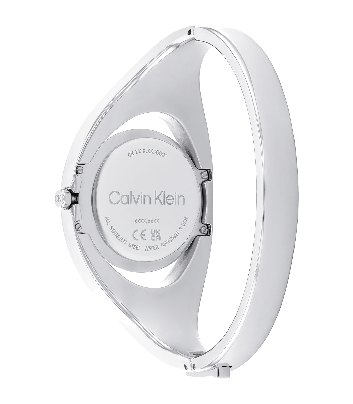 Calvin Klein - Sculptural - Femme - Bracelet Acier-Boitier Acier-Cadran Noir