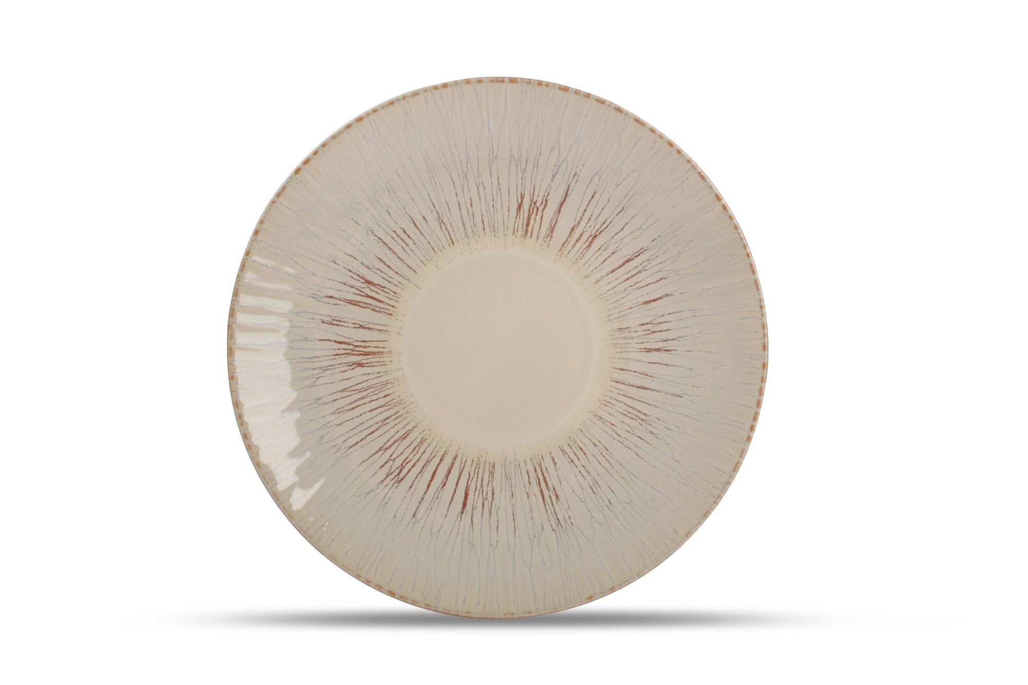 Assiette plate 27cm beige Luce - 1 SET - 4 pièces