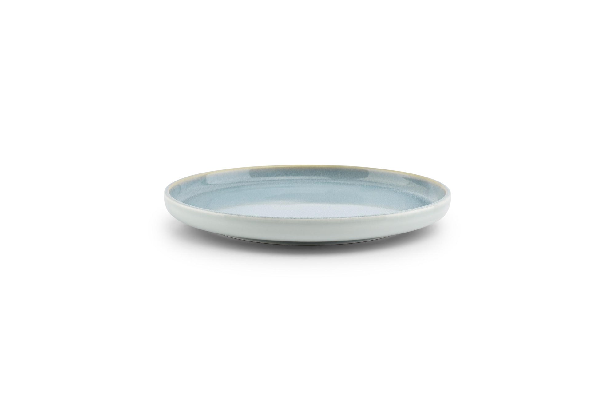 ONA - Assiette plate 20,5cm bleu Nuo - 1 SET - 8 pièces