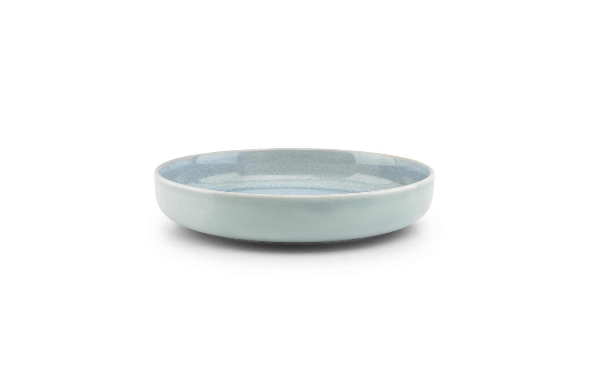 ONA - Assiette creuse 20xH4cm bleu Nuo - 1 SET - 8 pièces