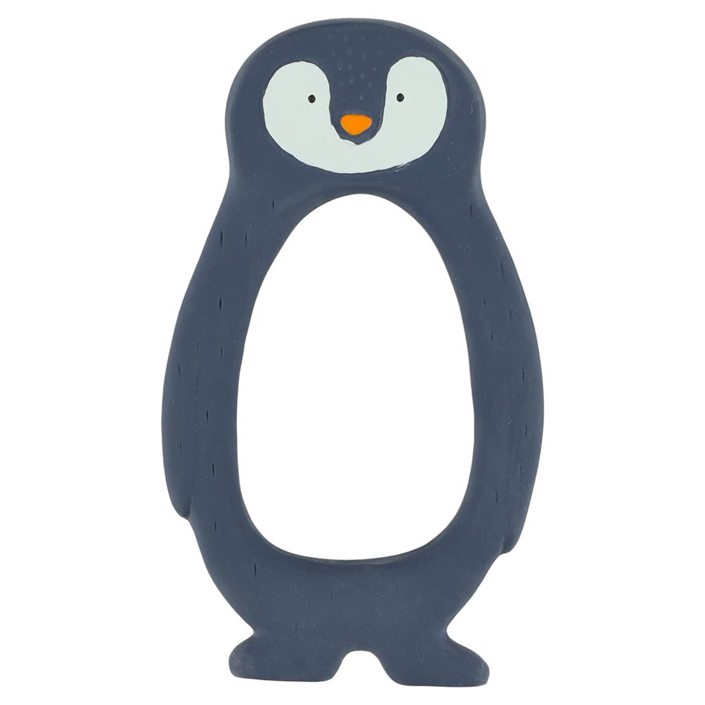 Natuurlijk rubber grijpspeeltje - Mr. Penguin - SET OF 4