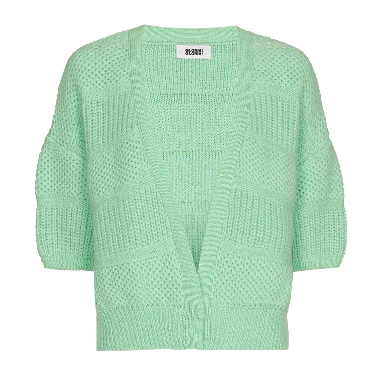 Bubble Cardigan Light Green