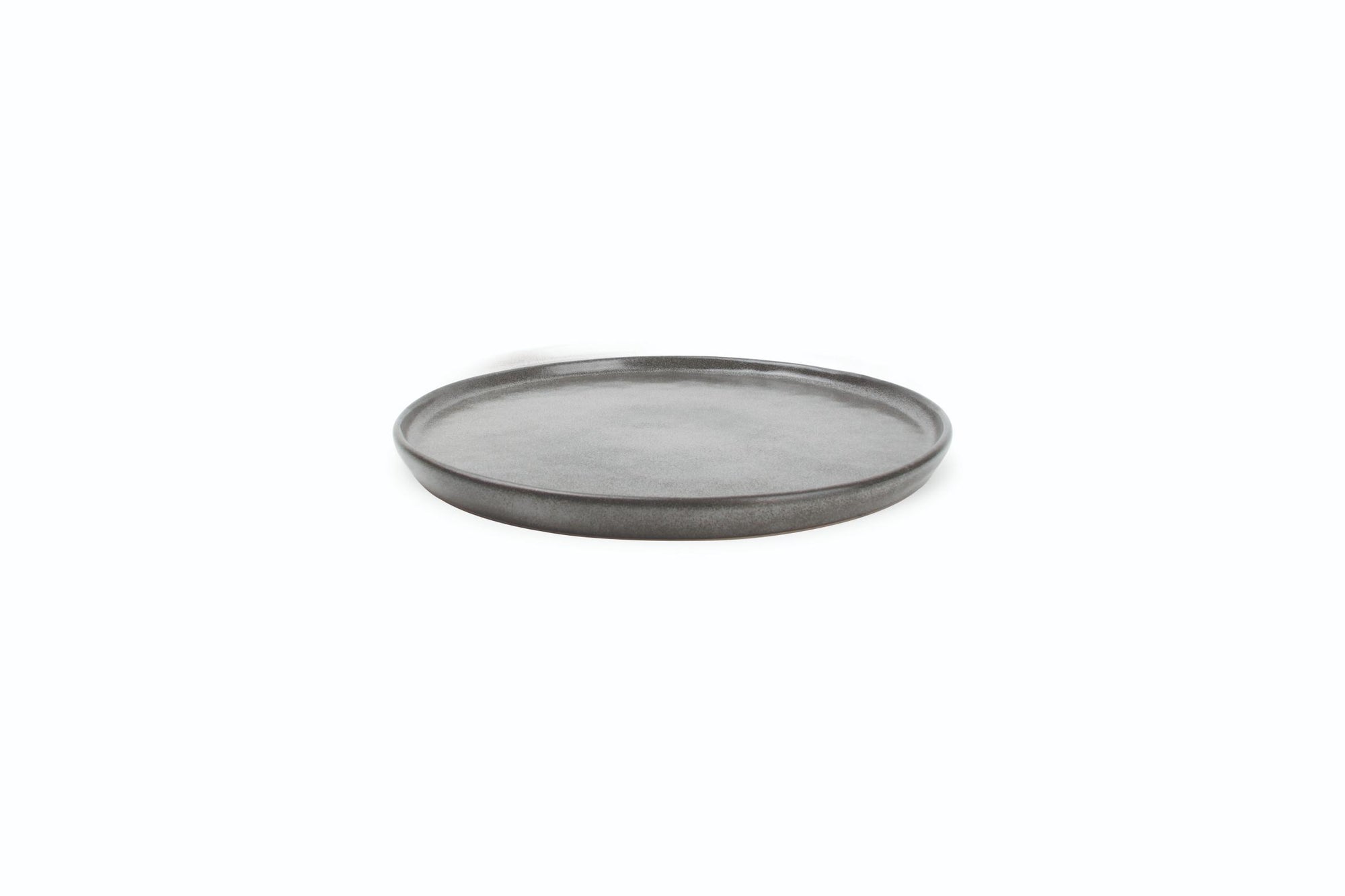 ONA - Assiette Plate 19,5cm Gris Element 1 Set - 4 Pièces