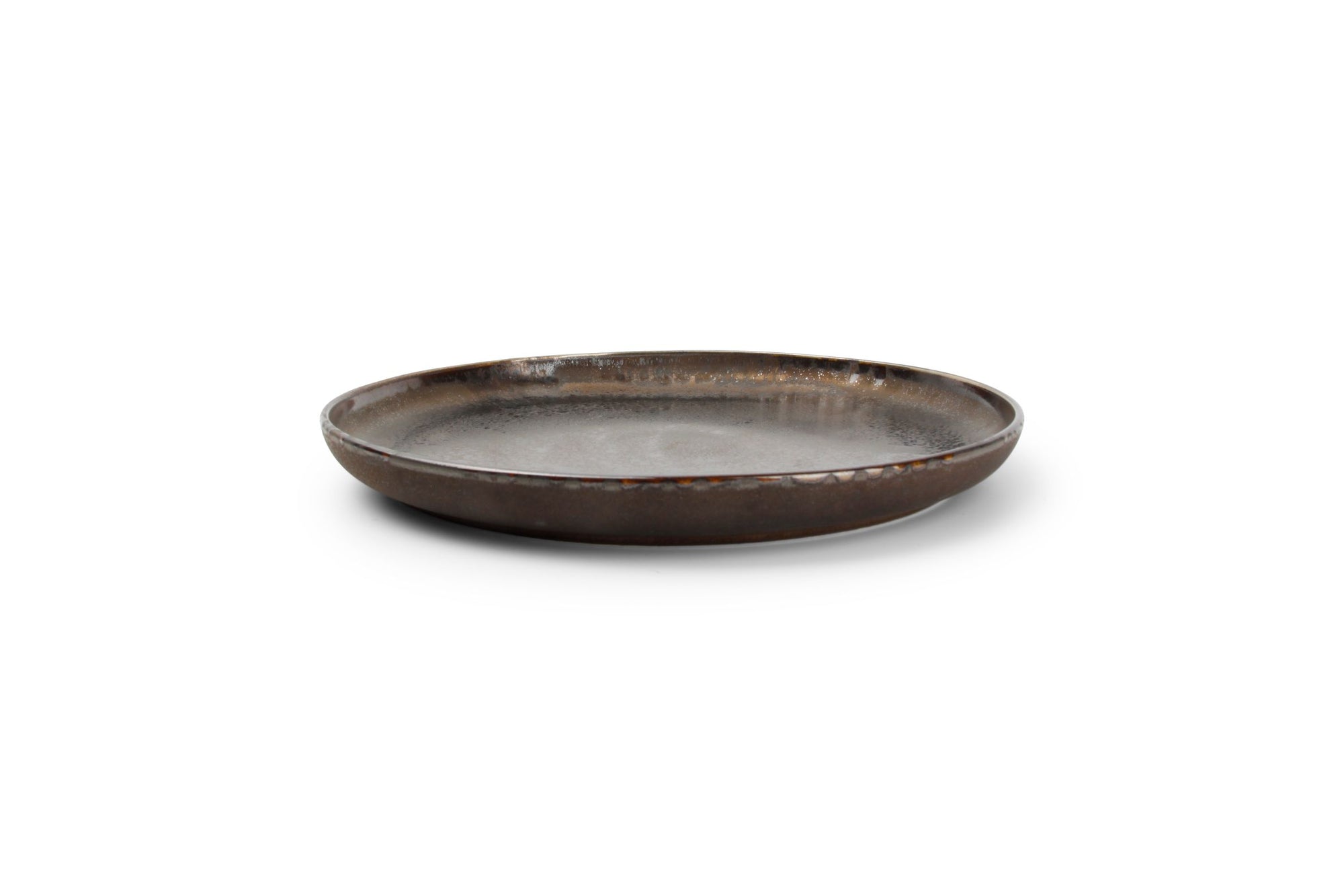 S&P - Assiette Plate 21,5xh2cm Rusty Anvil - 1 Set - 4 Pièces