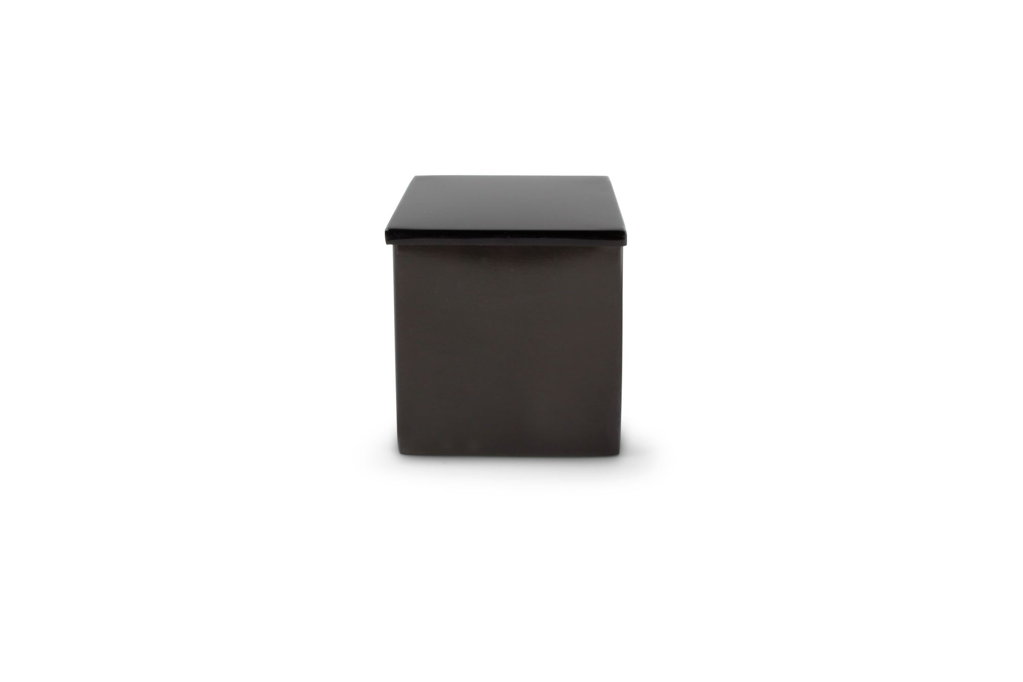 S&P - Wattenpot 11x11xH12cm geborsteld zwart Vanity