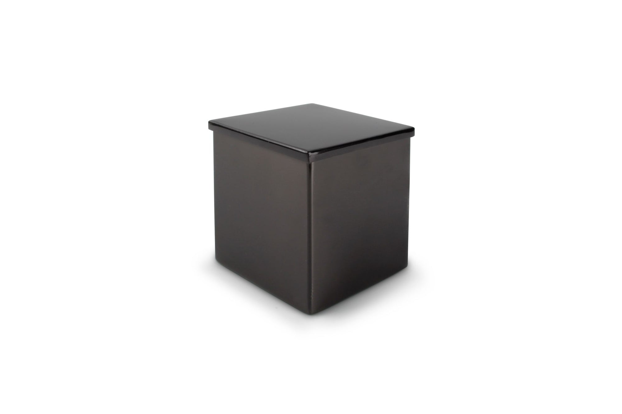 S&P - Wattenpot 11x11xH12cm geborsteld zwart Vanity