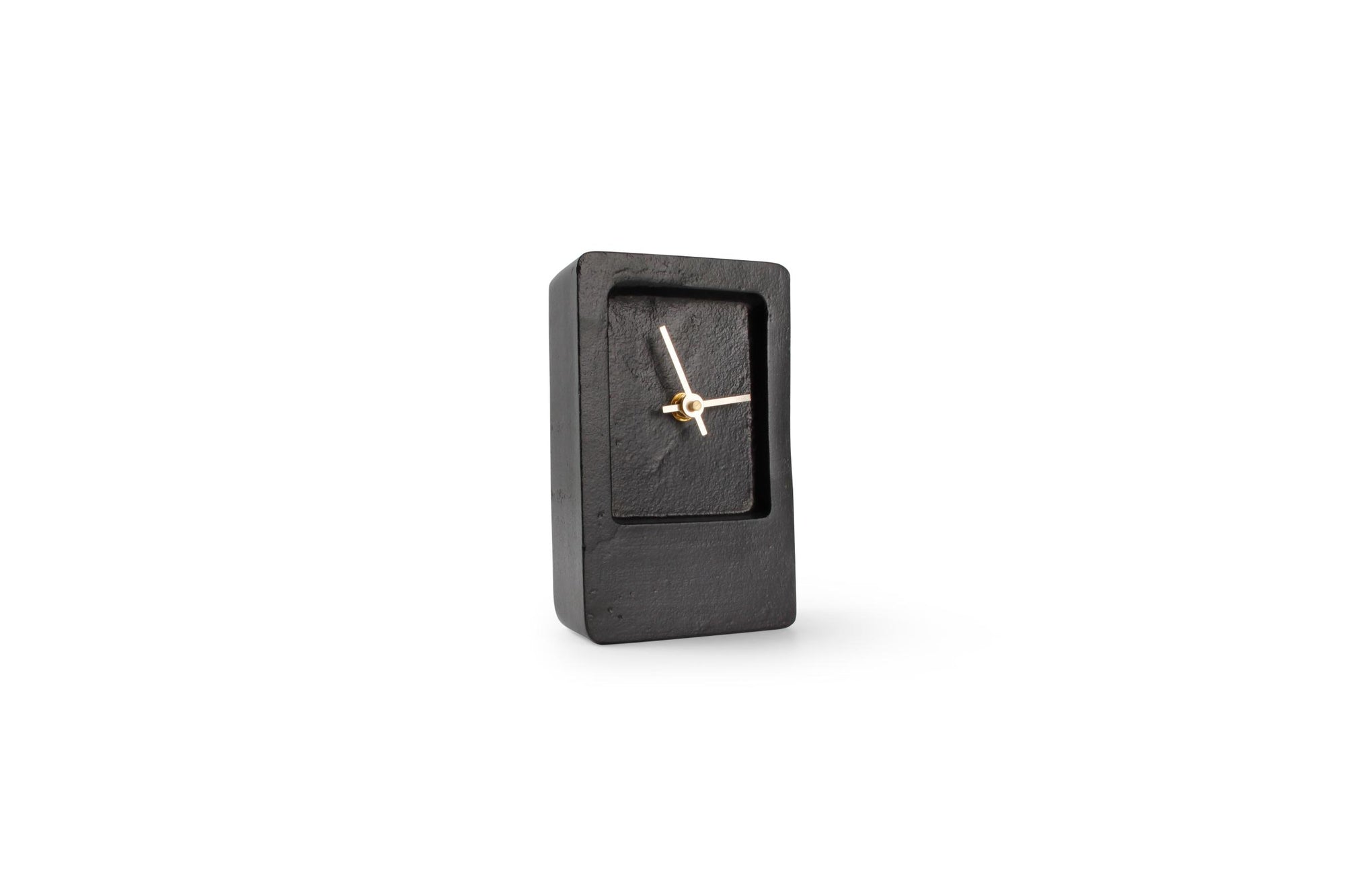 S&P - Horloge de table 11xH18cm noir edge Zone