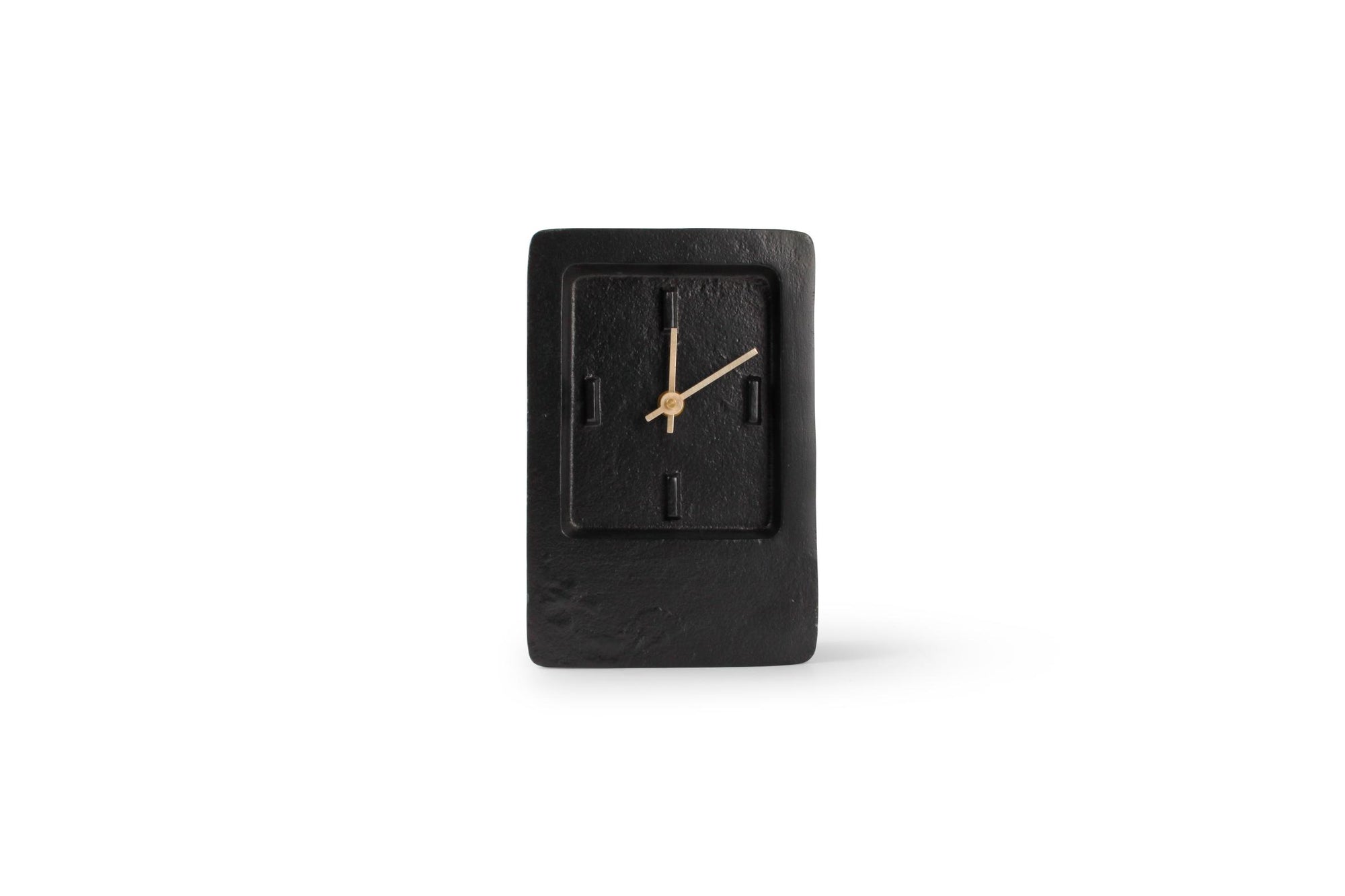 S&P - Horloge de table 14xH22cm noir edge Zone