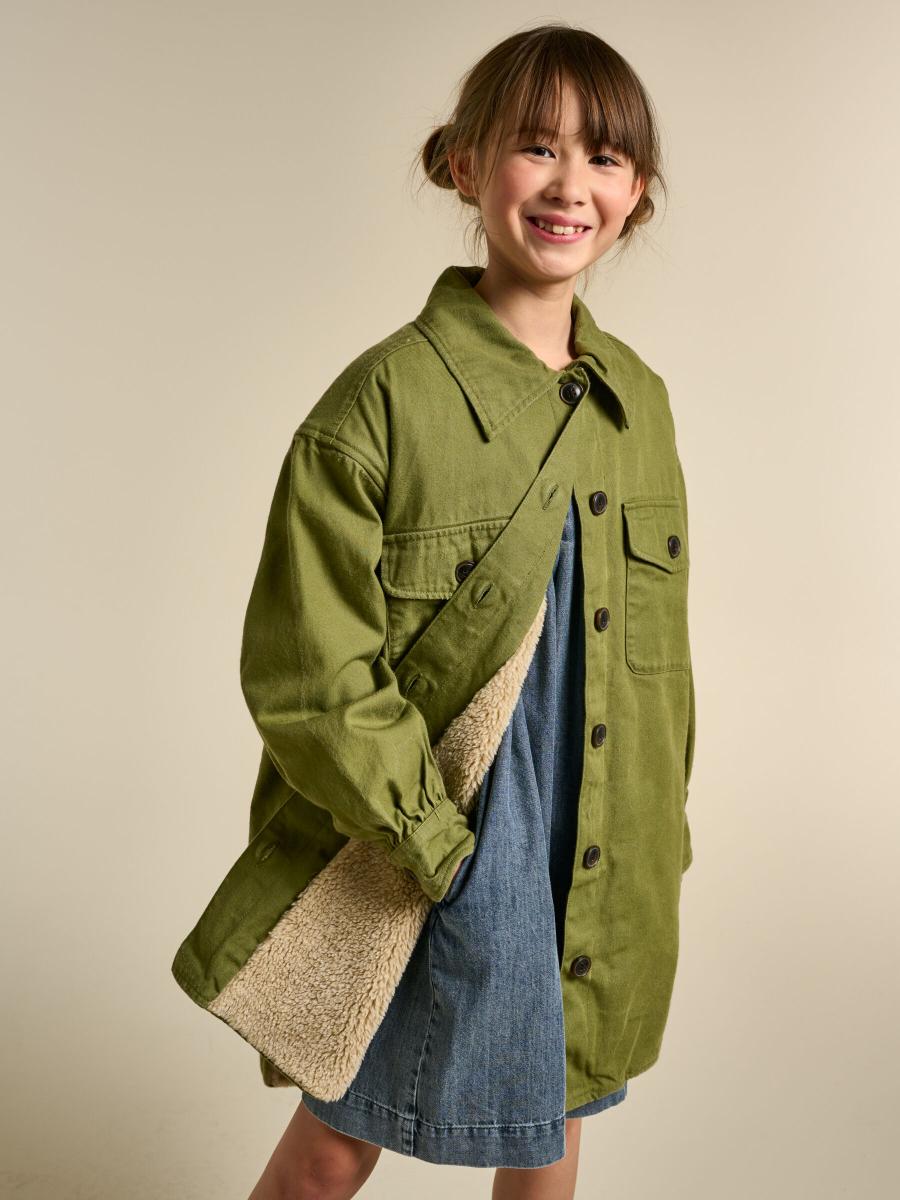 Meisje - Overshirt - Arian - Army