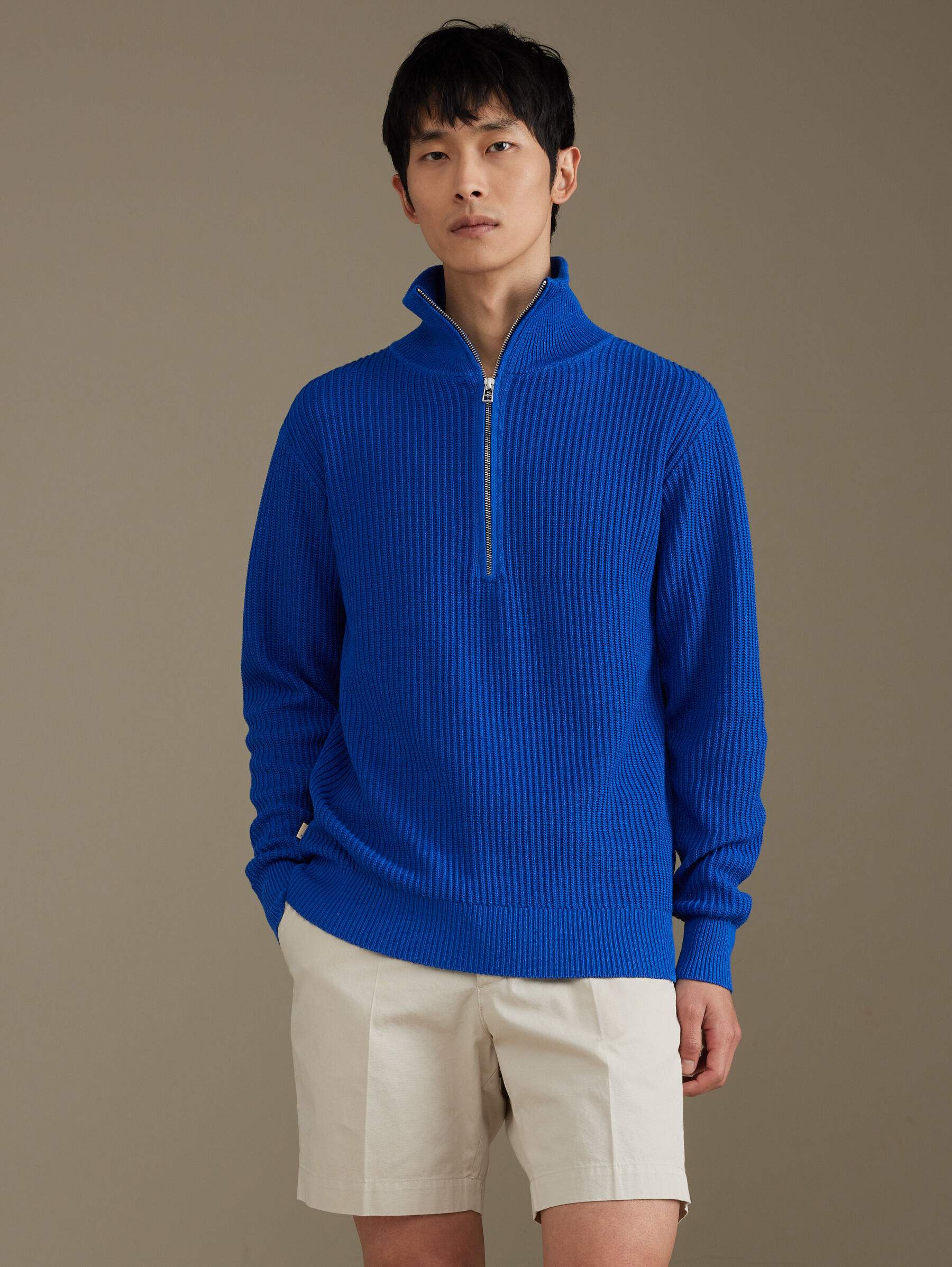 Knitwear - Asizip K1366U - Klein