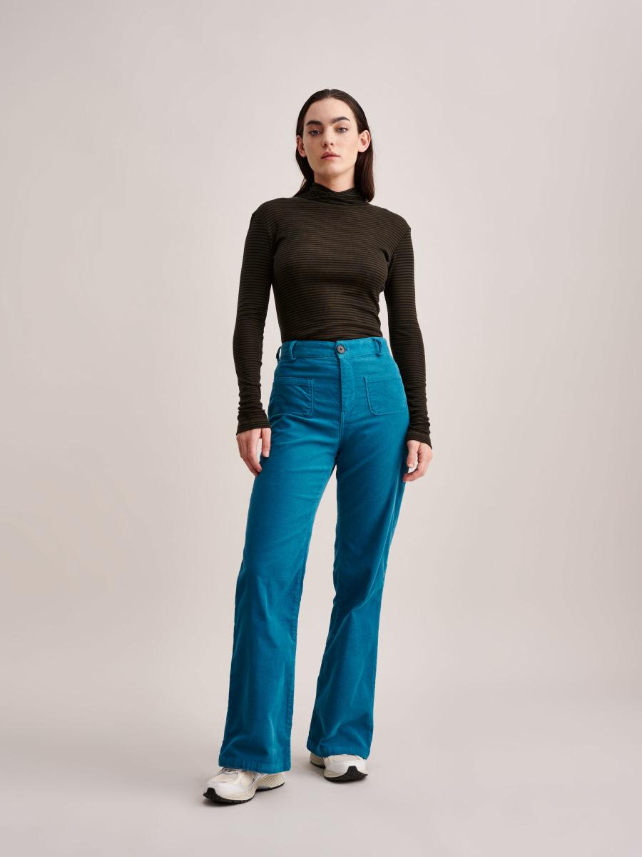 Vrouw - Broek - Park32 - Turquoise