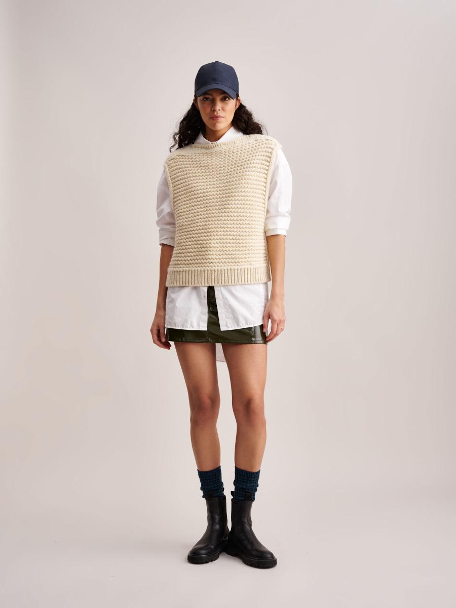 Vrouw - Knitwear - Neli - Natural