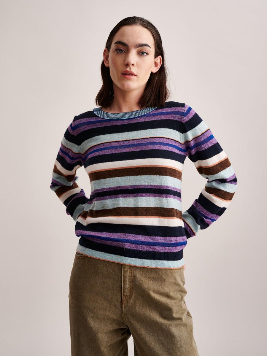 Vrouw - Knitwear - Gopsy32 - Stripe C