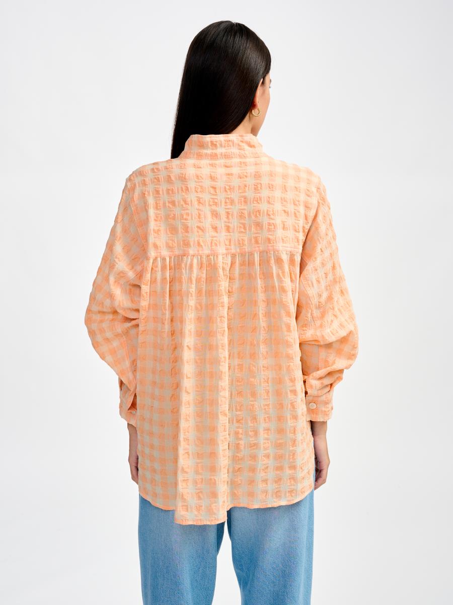 Blouse - Peachy - Check A