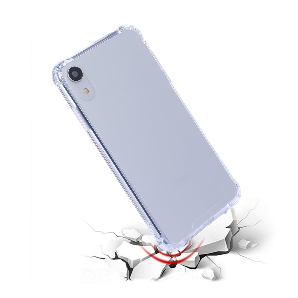 Hard Pvc Hoesje Voor Iphone Xr - Transparant