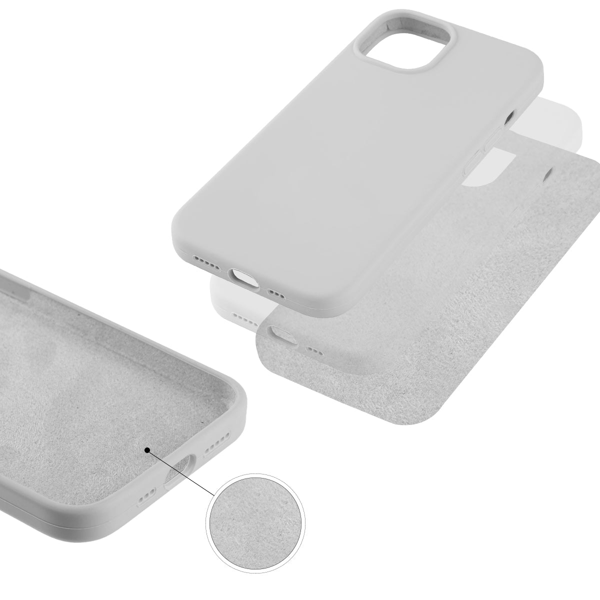 Hardcase Voor Iphone 13Pro Van Silicone - Geld