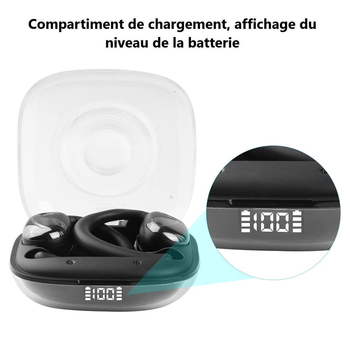 Draadloze Bluetooth Oordopjes - Zwart