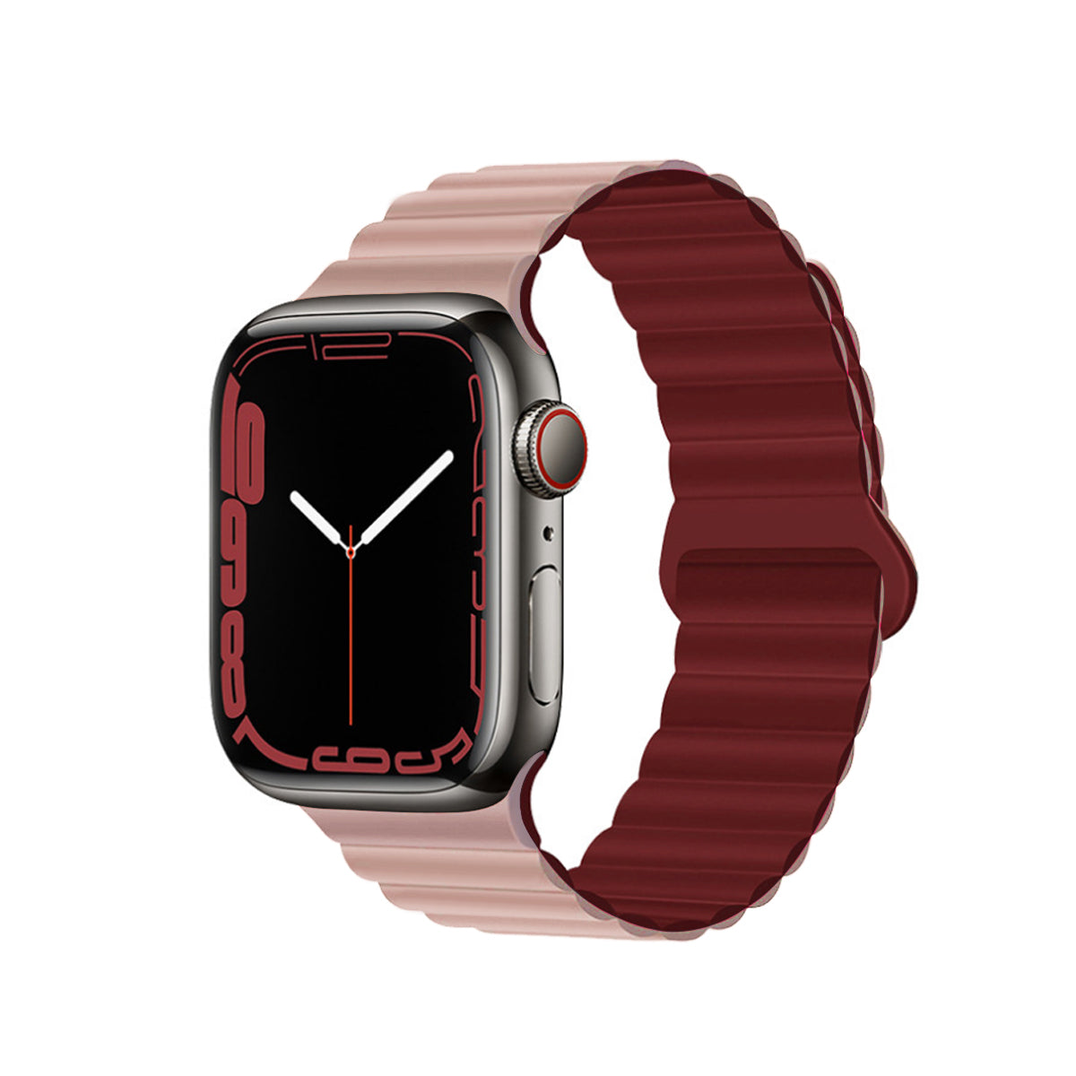 Armband Compatibel Met Apple Watch 38/40/41 Mm - Roos