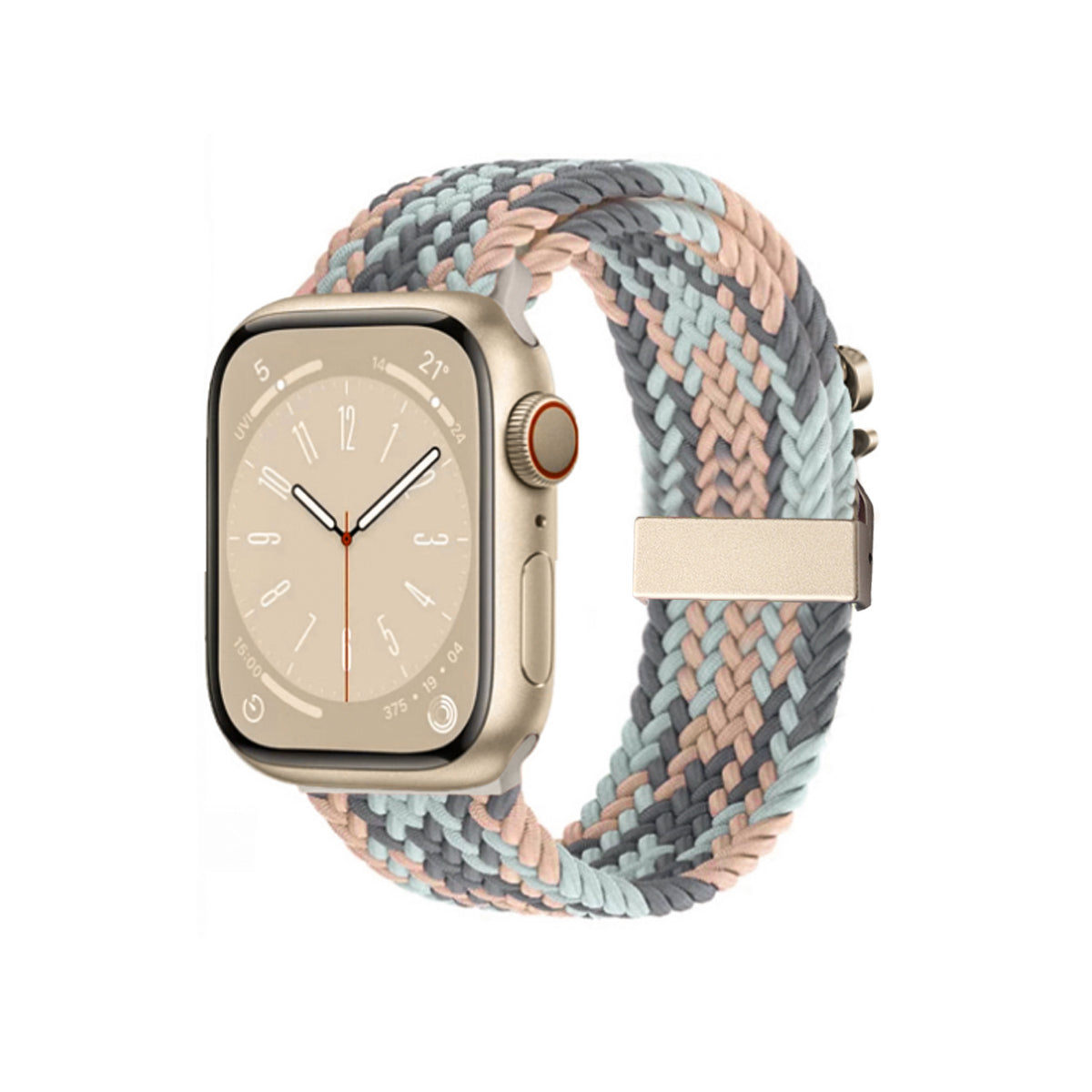 Armband Compatibel Met Apple Watch 38/40/41 Mm - Meerkleurig Pastel