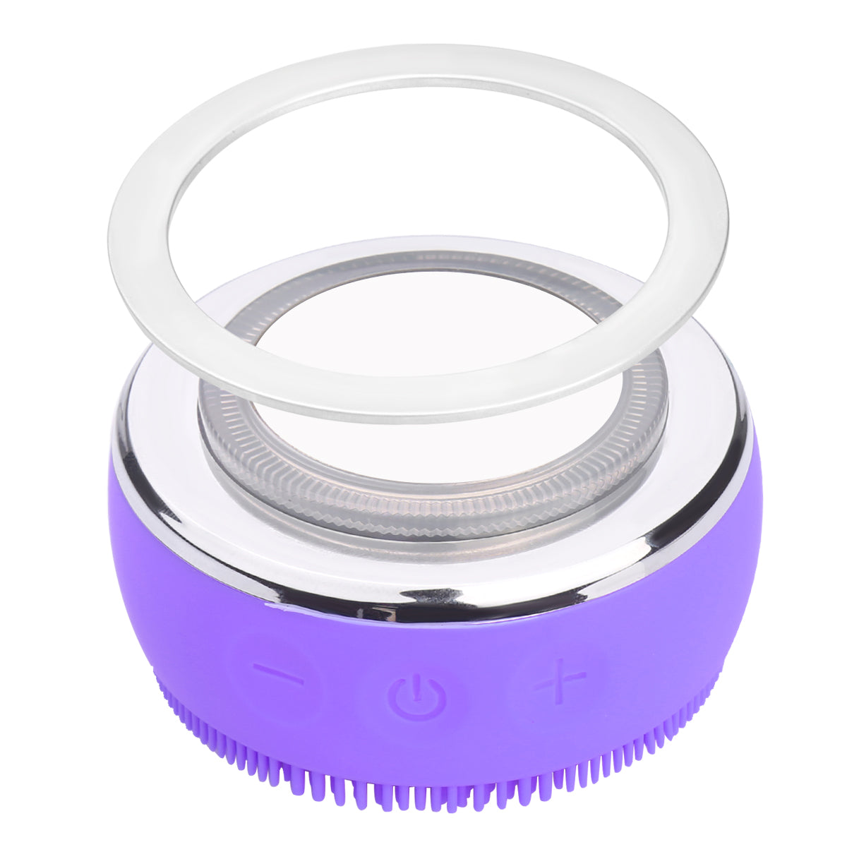 Brosse Led Electrique Vibrante Nettoyante - Violet