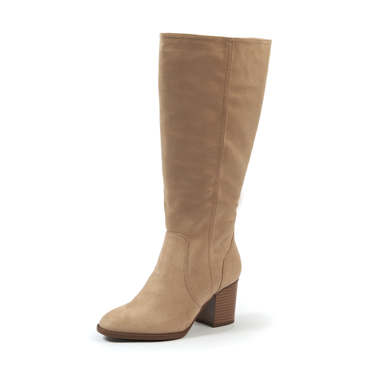 Bottes XL pour mollets larges - Modele Olivia - Lt Beige