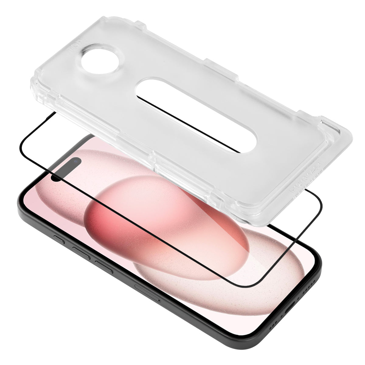 Film De Protection En Verre Trempé Platyne Pour Iphone 15 - Anti-Poussière, Sans Bulles Et Haute Résistance - Transparent