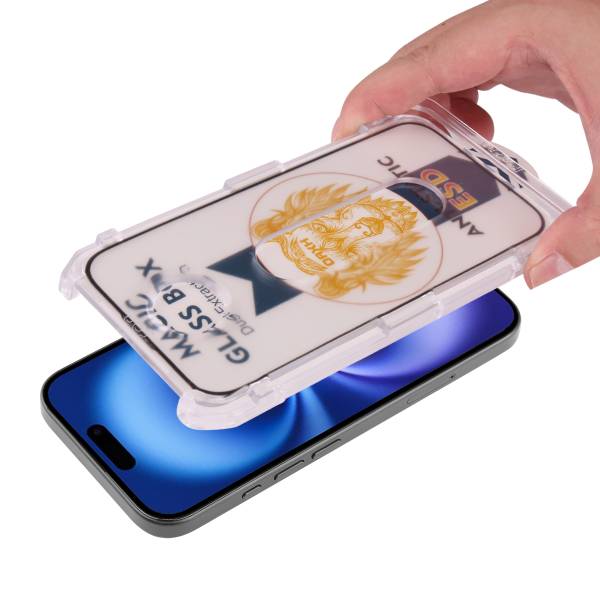 Film De Protection En Verre Trempé Platyne Pour Iphone 16 - Anti-Poussière, Sans Bulles Et Haute Résistance - Transparent