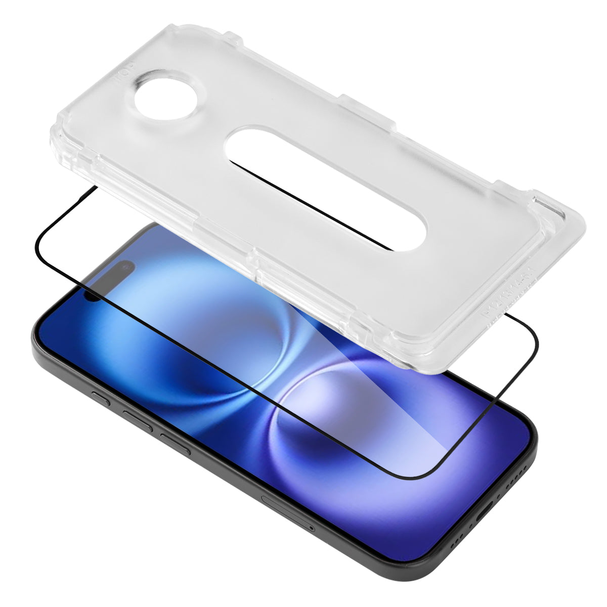 Film De Protection En Verre Trempé Platyne Pour Iphone 16 - Anti-Poussière, Sans Bulles Et Haute Résistance - Transparent