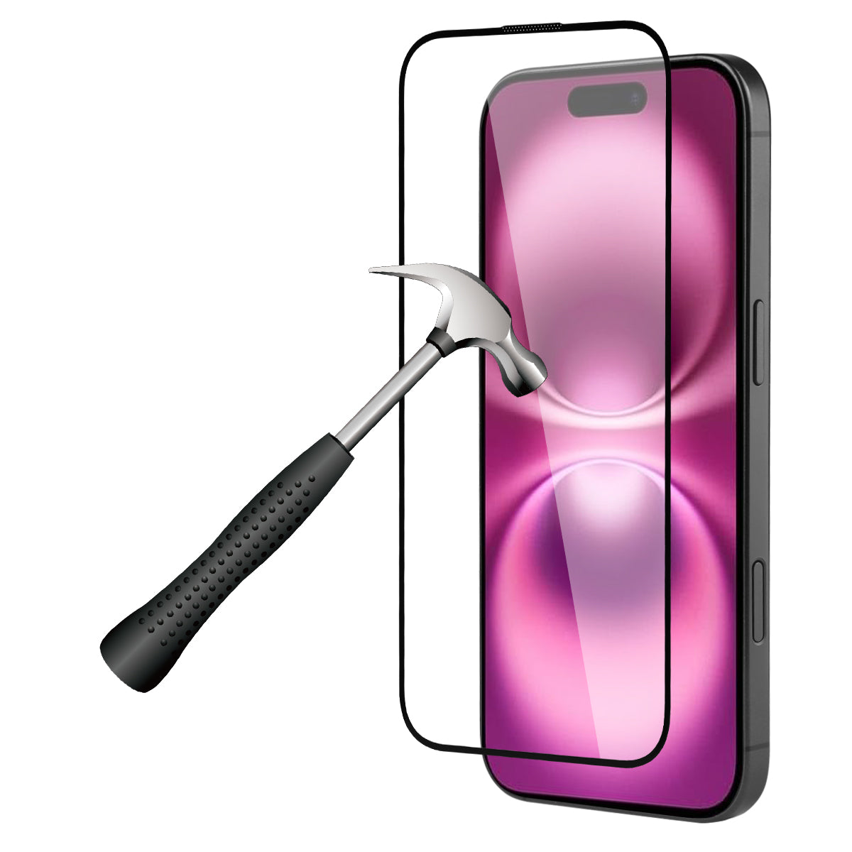 Film De Protection En Verre Trempé Platyne Pour Iphone 16Plus - Anti-Poussière, Sans Bulles Et Haute Résistance - Transparent