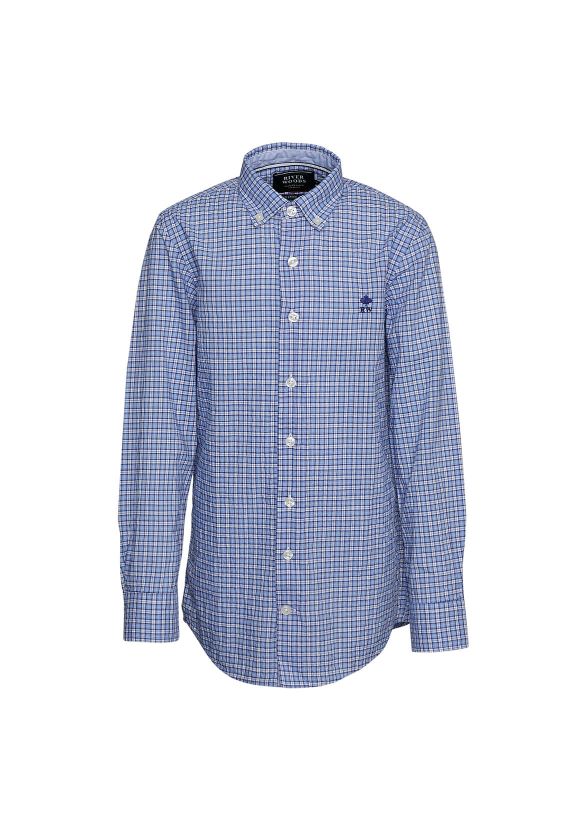 Jongen Princeton Shirt In Het Blauw