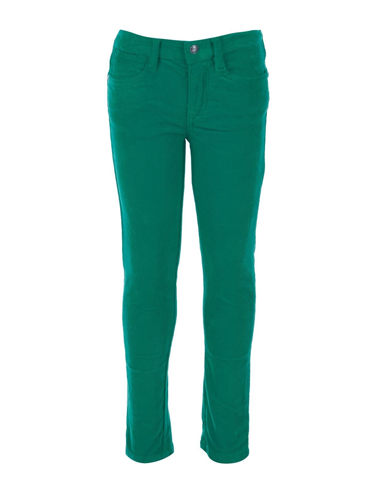 Meisje Corduroy 5-pocket Broek In Het Groen