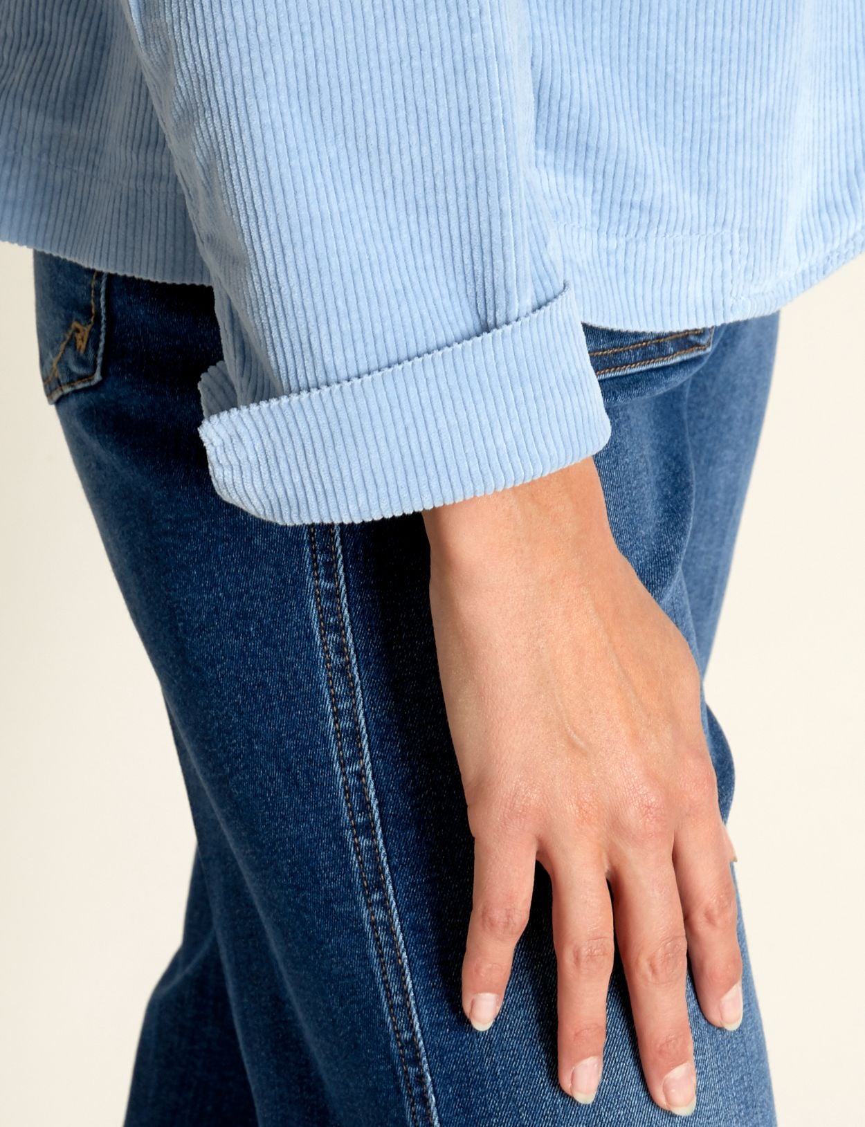 Femme Blazer Ajusté En Bleu