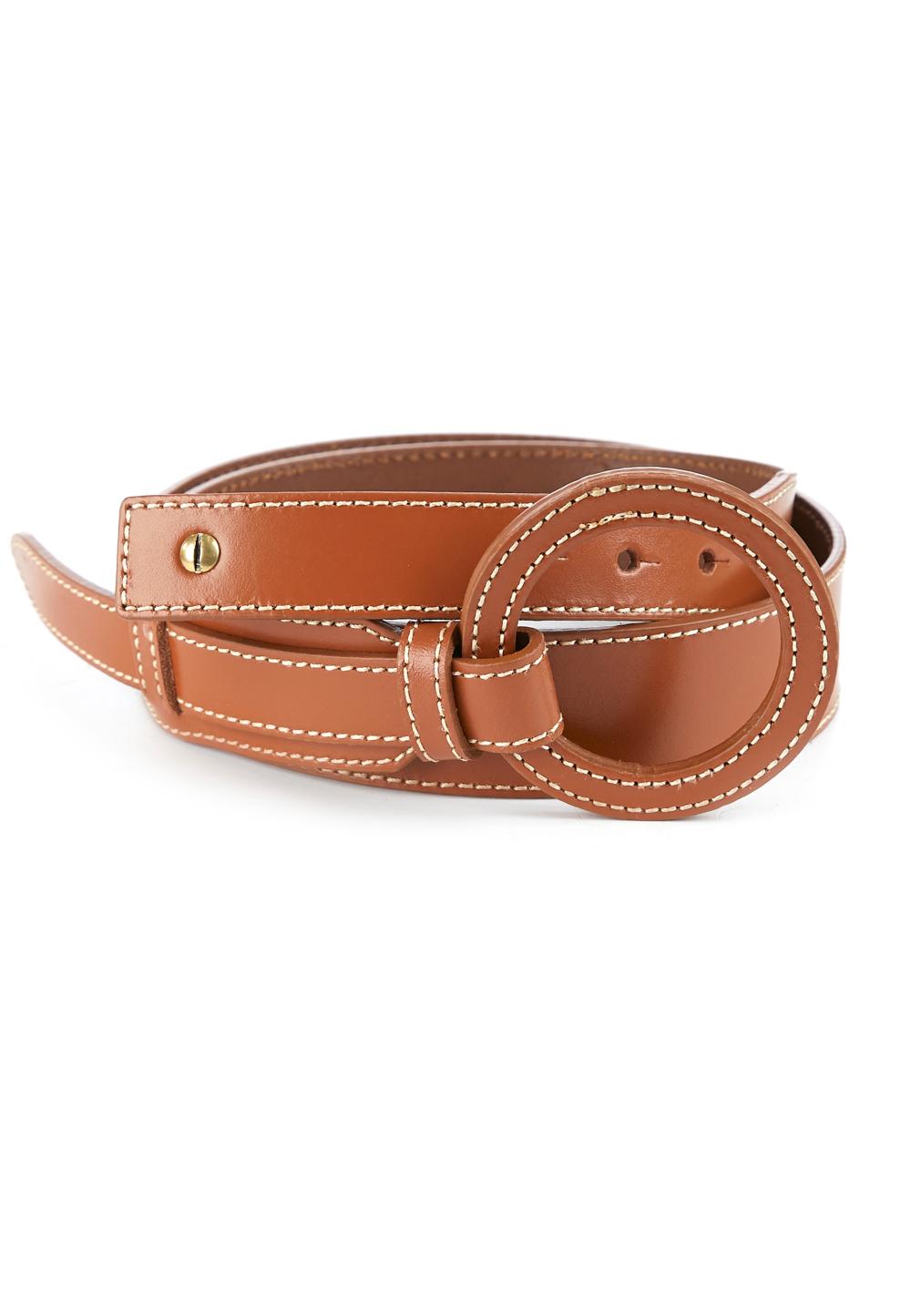 Leather Belt - Brown