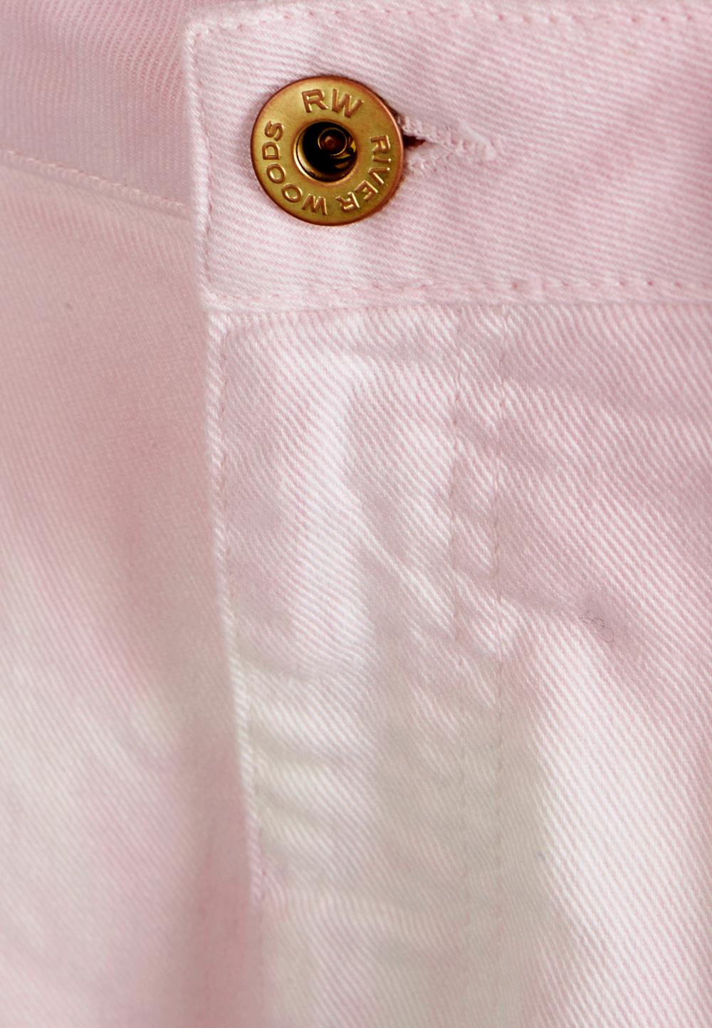 Mid waist 5 pocket pants in Pink