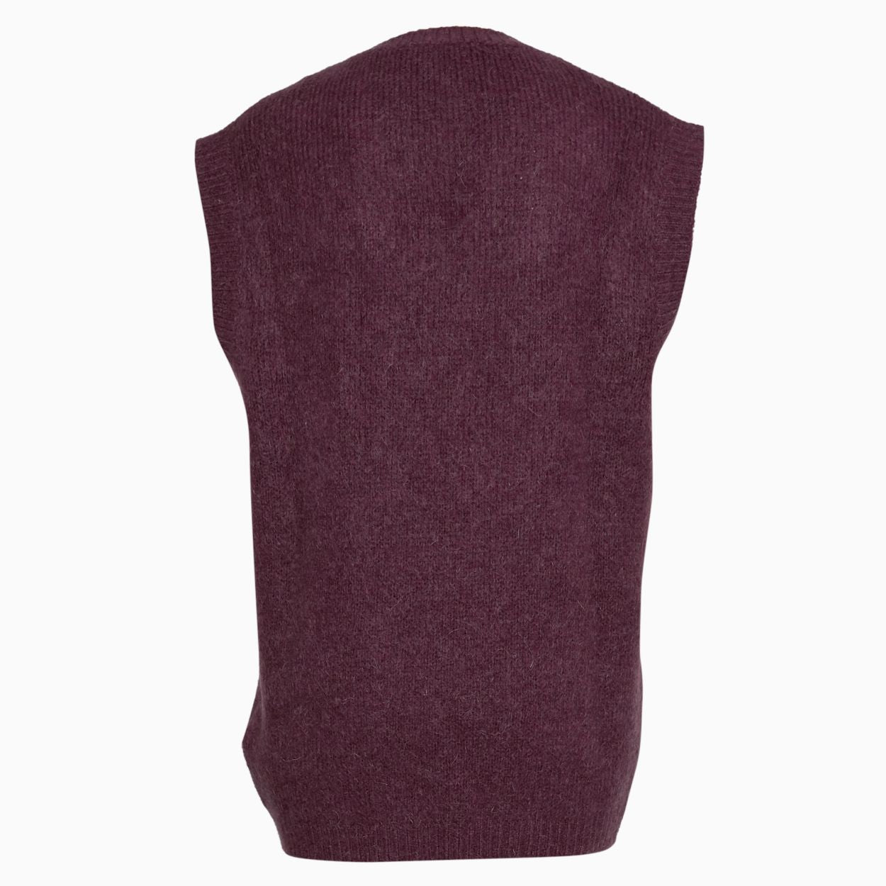 Femme Pull Sans Manches Surdimensionné En Violet