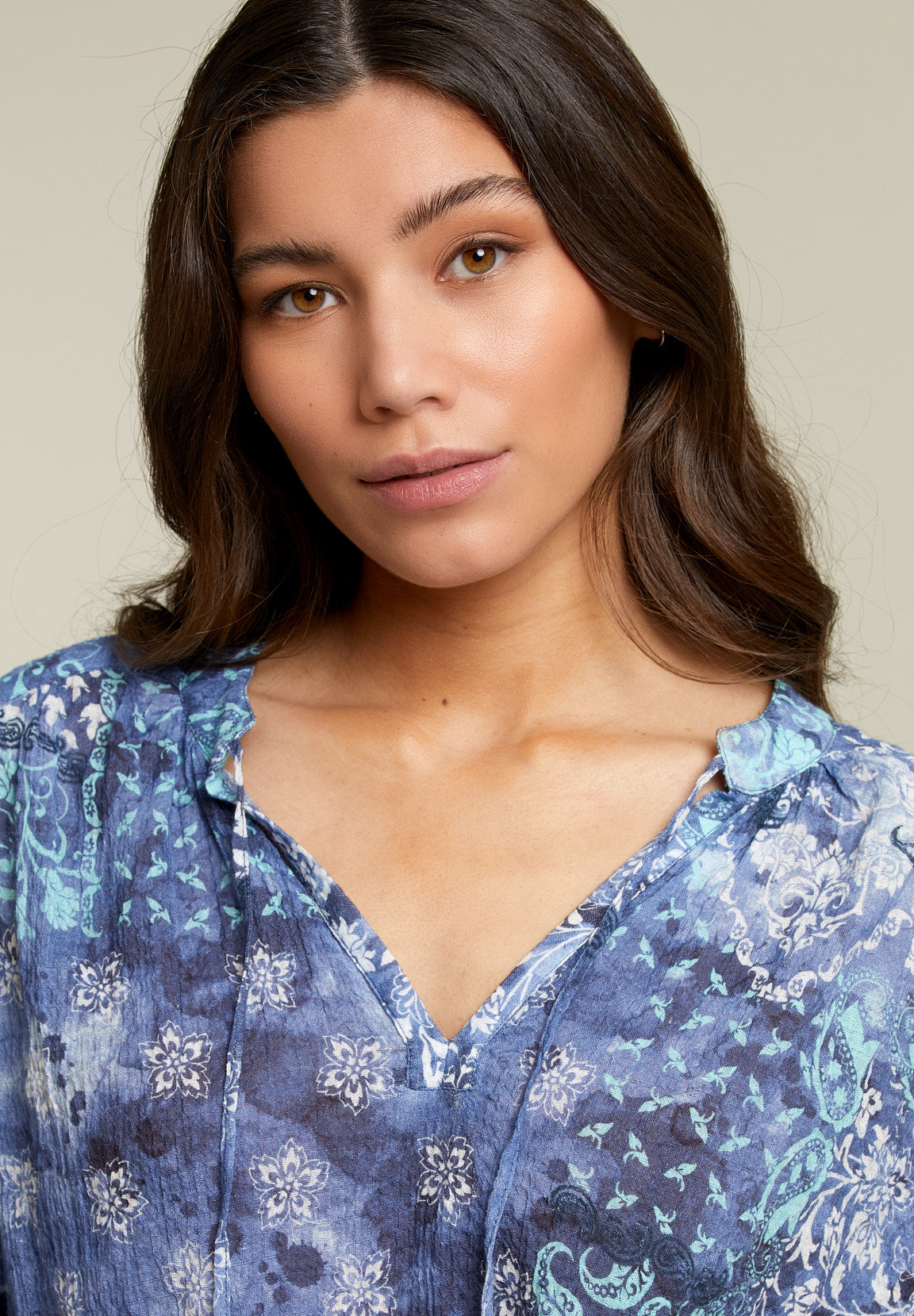 Blue Loose Strings Shirt - Blue